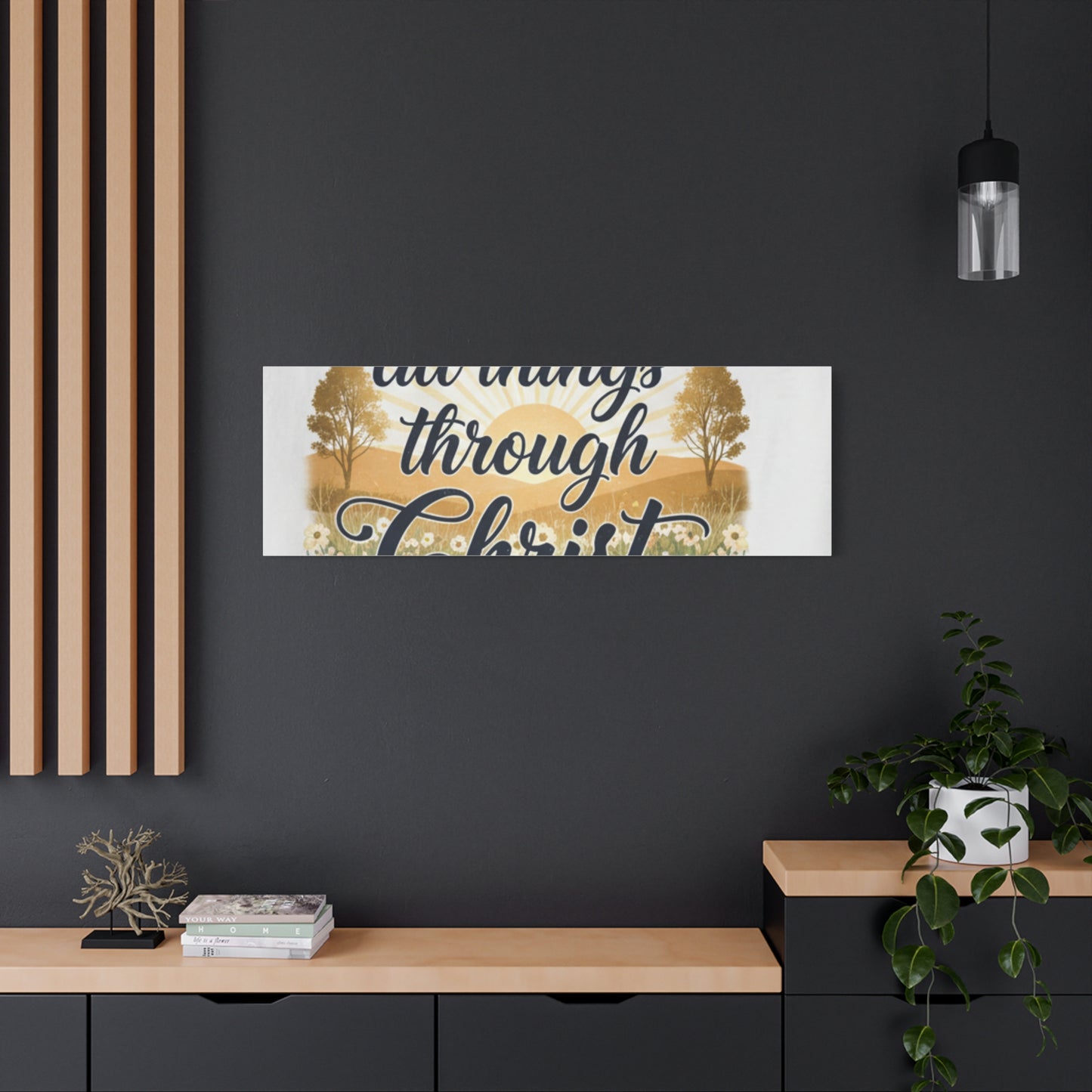 Inspirational Christian wall hanging
