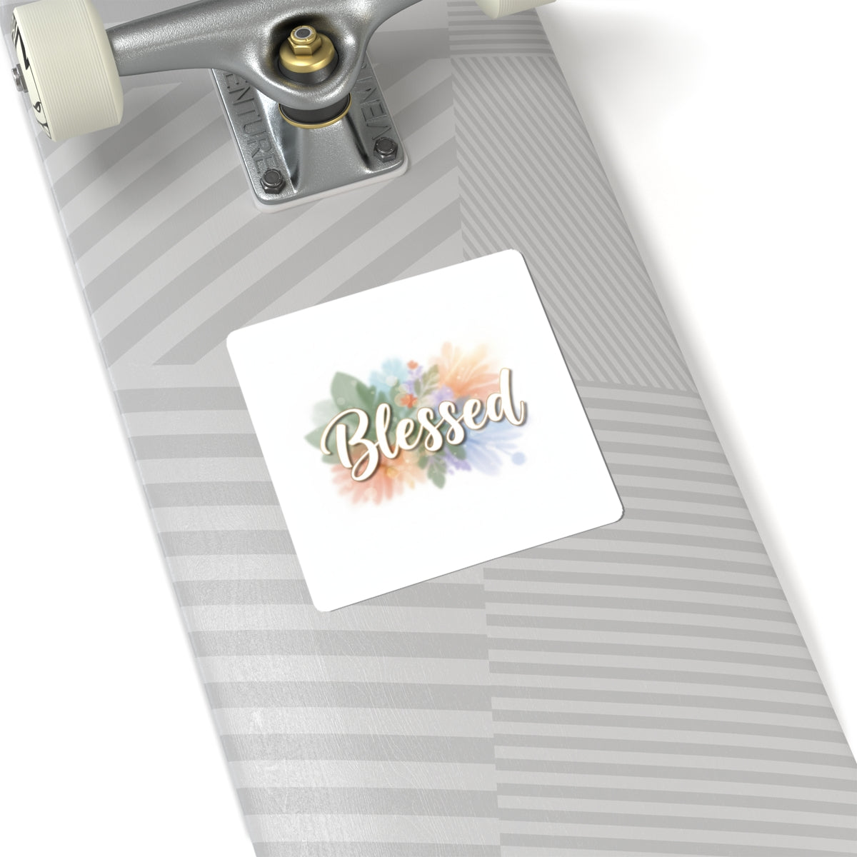 Blessed floral - text Sticker
