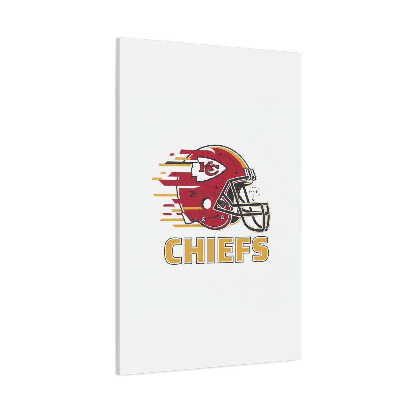 KC Chiefs Canvas  Wall Art