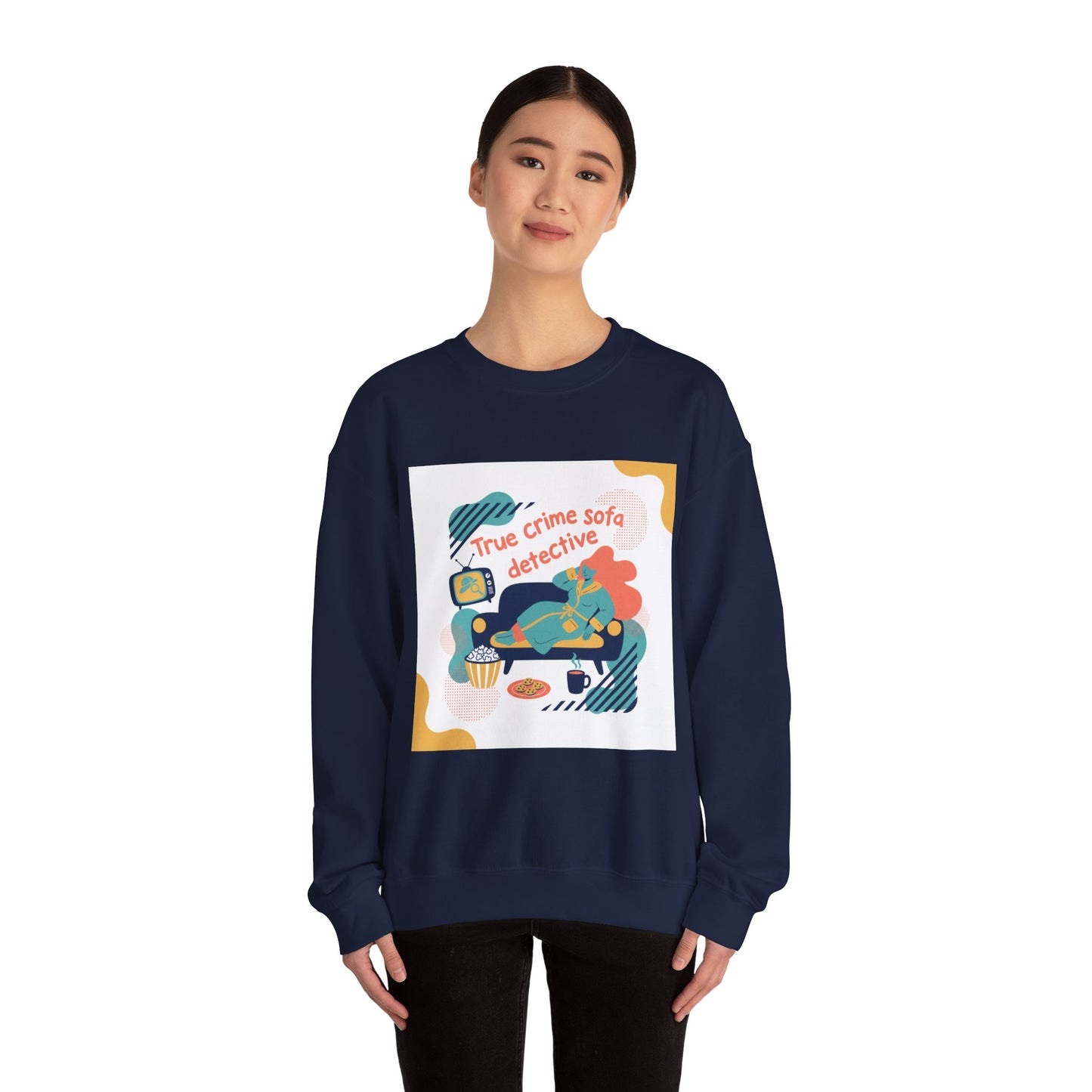 True Crime Sofa Detective Sweatshirt
