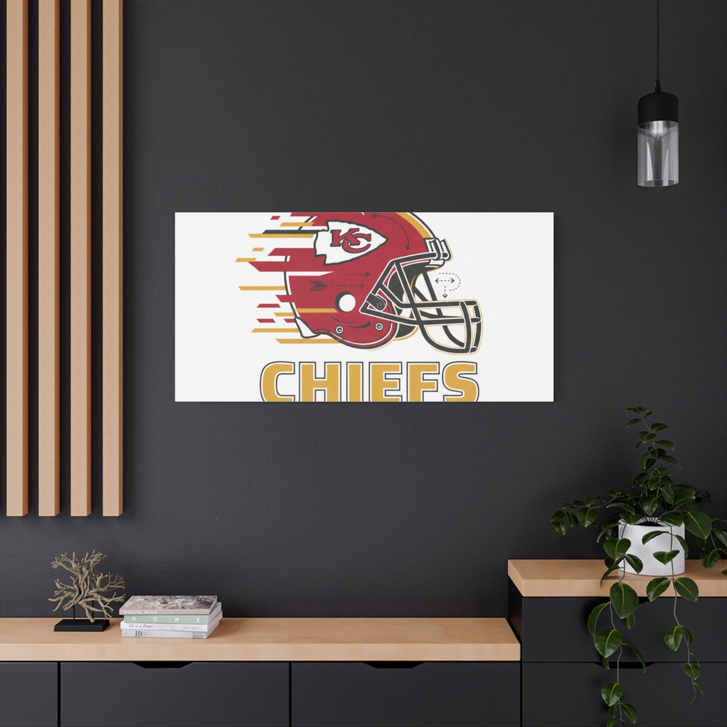 KC Chiefs Canvas  Wall Art