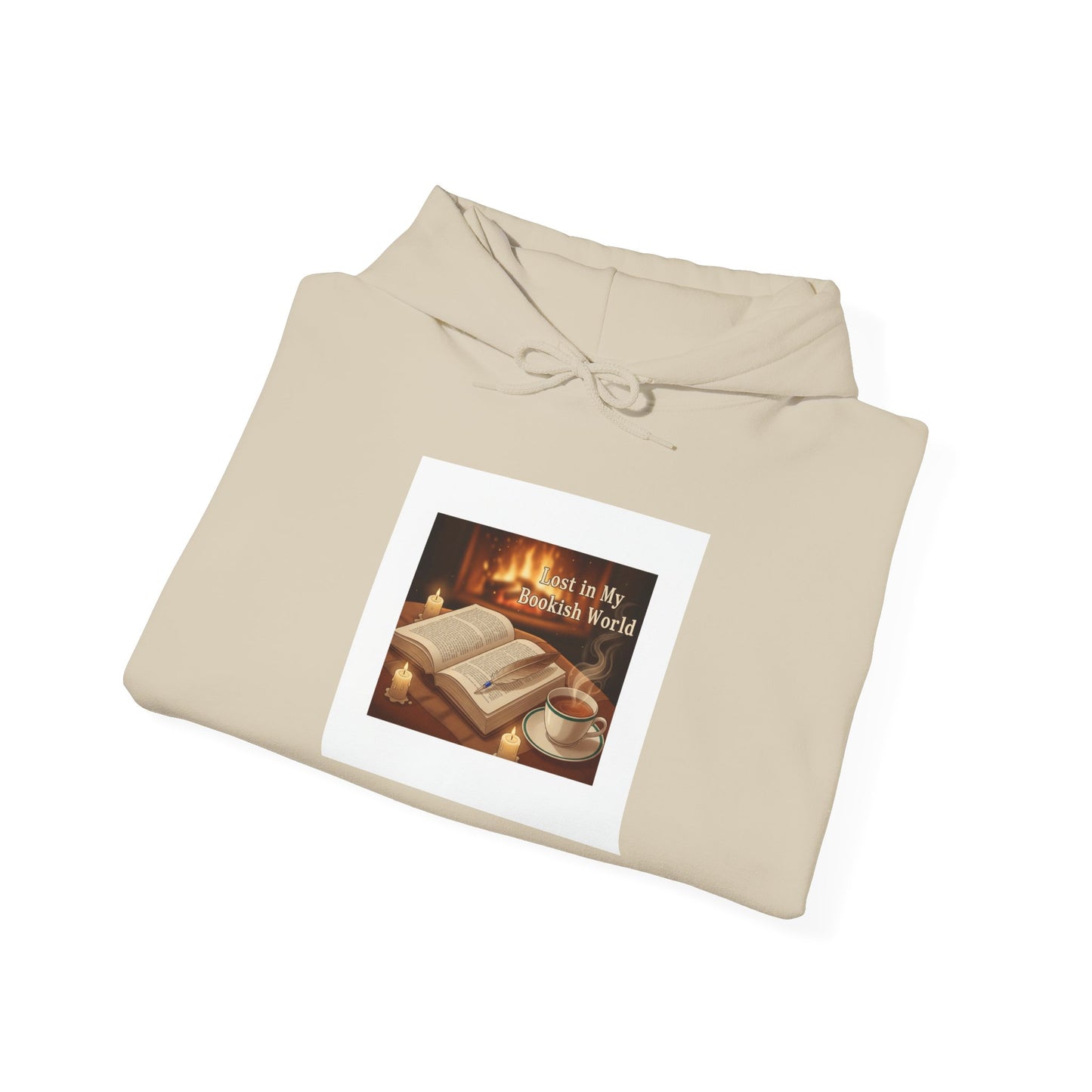 Cozy Reading Vibes Hoodie | book lover sweatshirt, library aesthetic