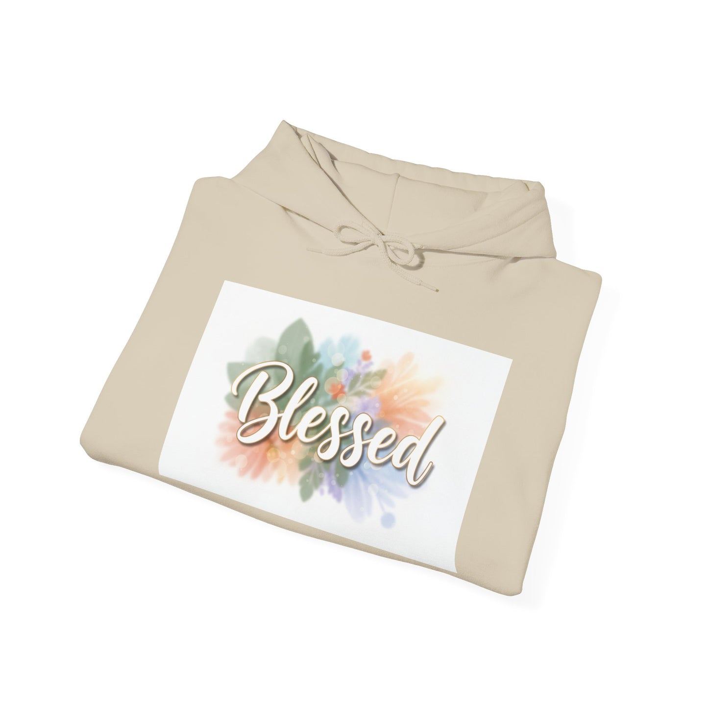Blessed chrome text Hoodie