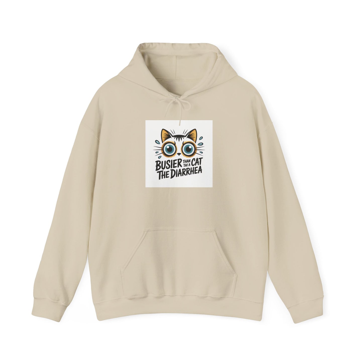 FUNNY CAT winter hoodie