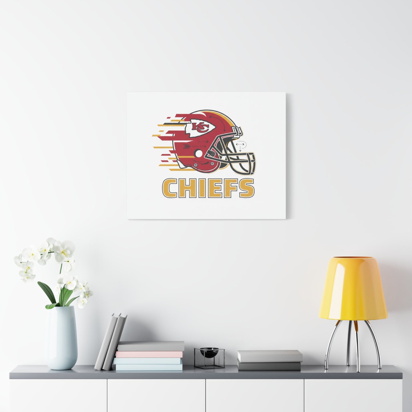 KC Chiefs Canvas  Wall Art