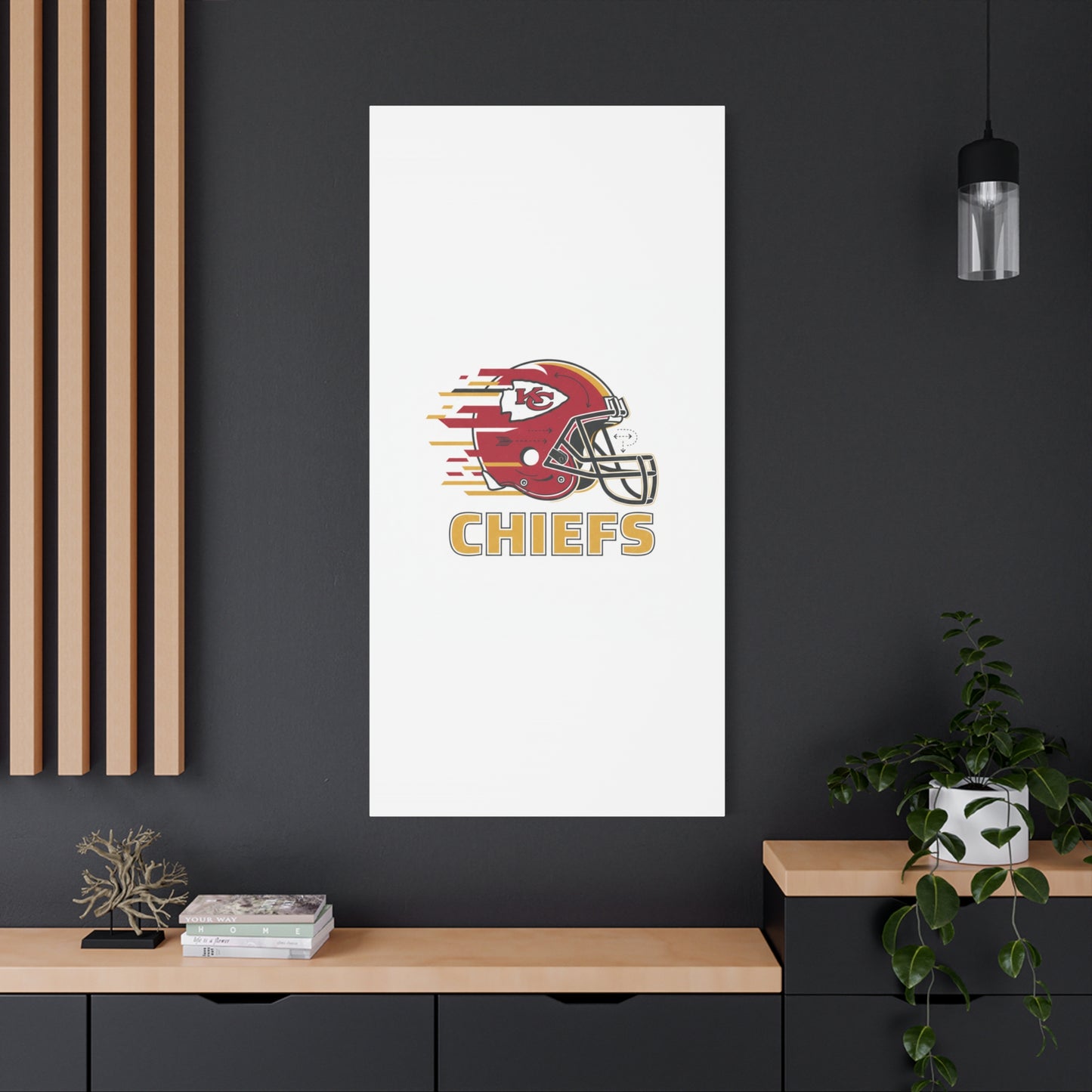 KC Chiefs Canvas  Wall Art