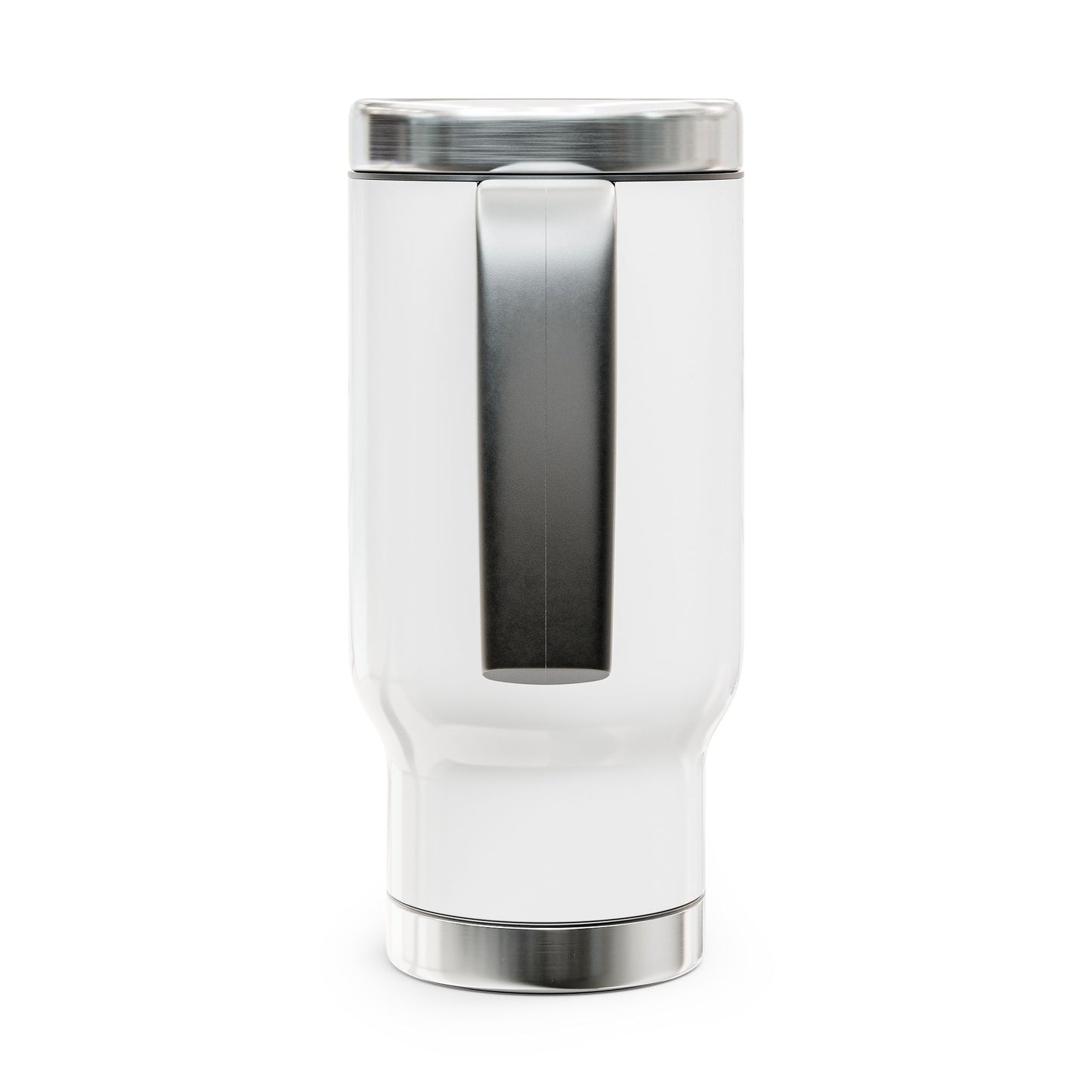 Boxer Dog Travel Mug — “Boxer dogs warm hearts” Stainless Steel 14oz