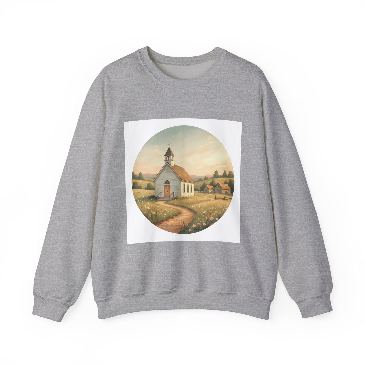 Country Church Unisex Heavy Blend™ Crewneck Sweatshirt