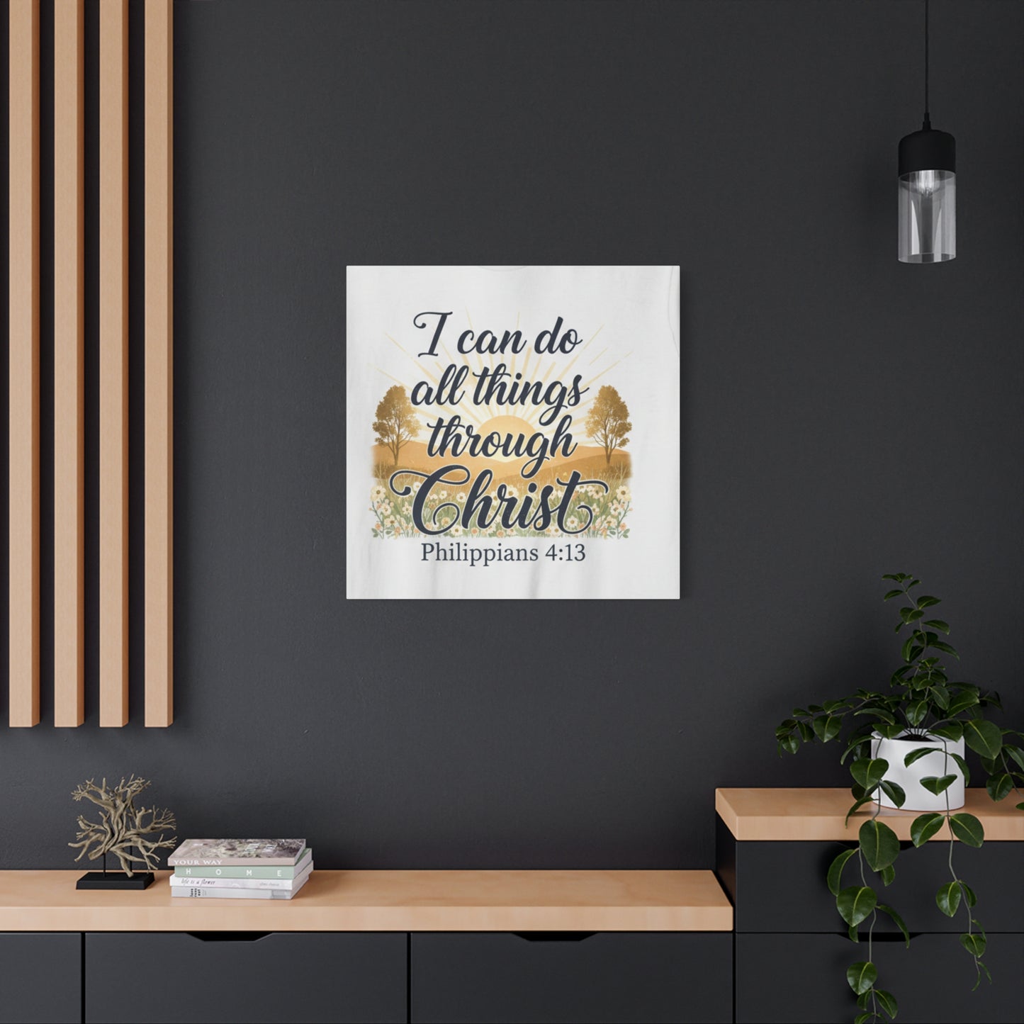 Inspirational Christian wall hanging