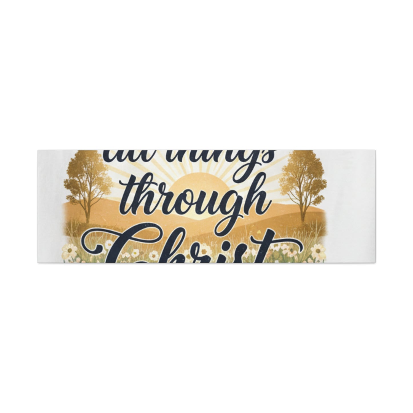 Inspirational Christian wall hanging
