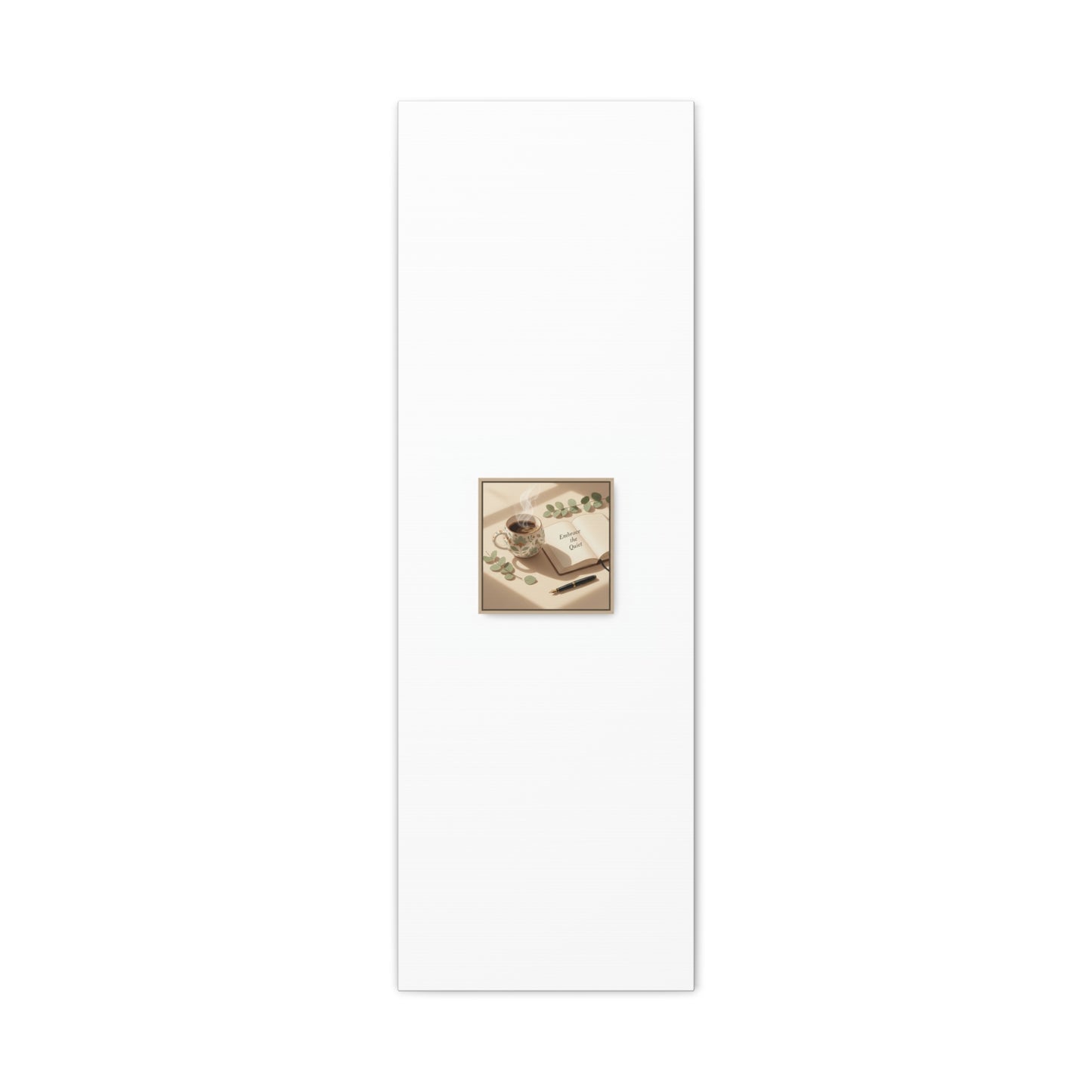 embrace the quiet canvas | morning routine art, sunrise decor