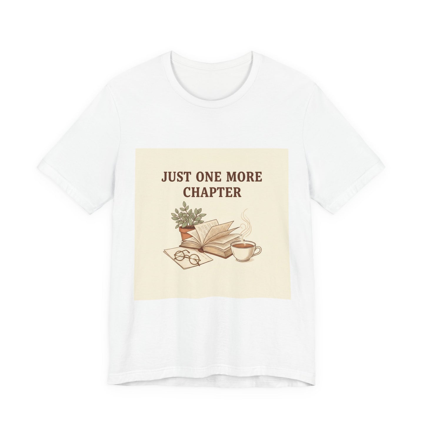 Just One More Chapter T-Shirt | Booklover Shirt, Reading Aesthetic