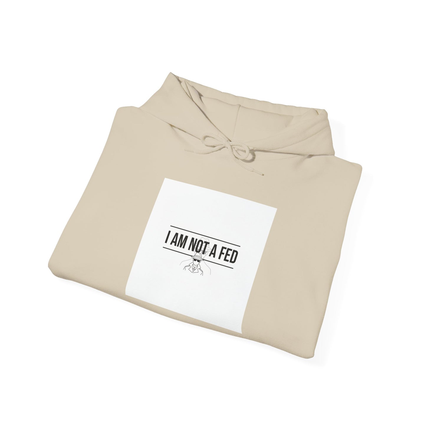 I Am Not A Fed Hoodie | sarcastic self-image humor, anxiety humor
