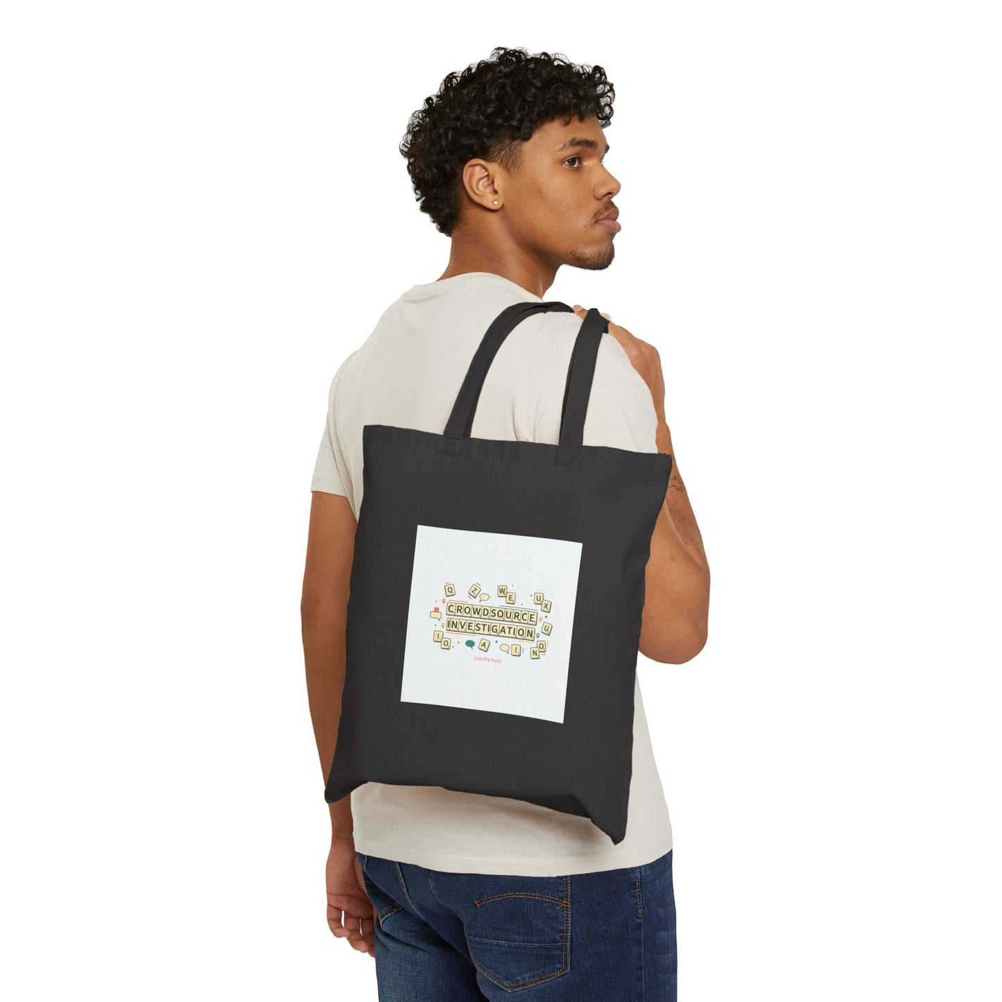 Pixel HUD 'Crossroads Investigation' Tote | Gaming Geek Culture, Pixel Art