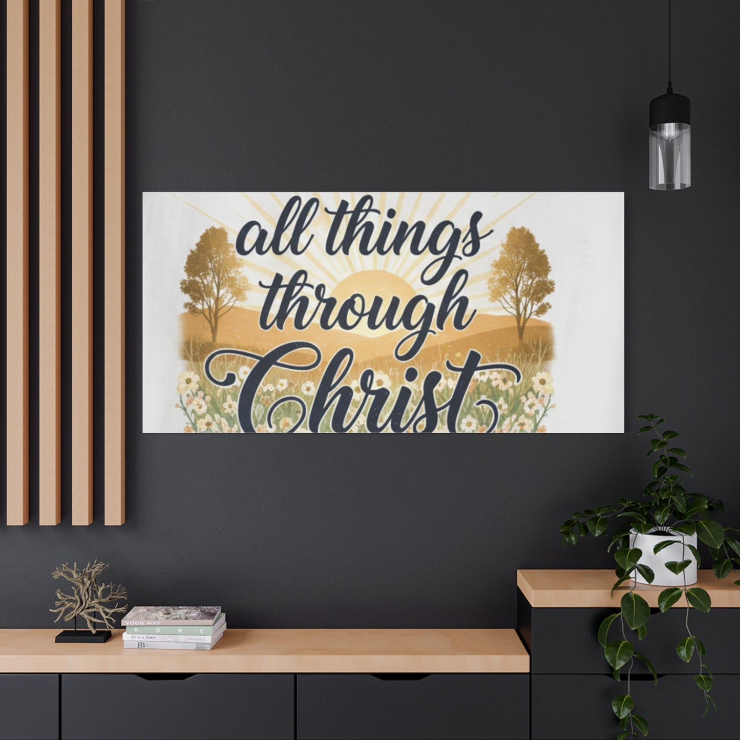 Inspirational Christian wall hanging
