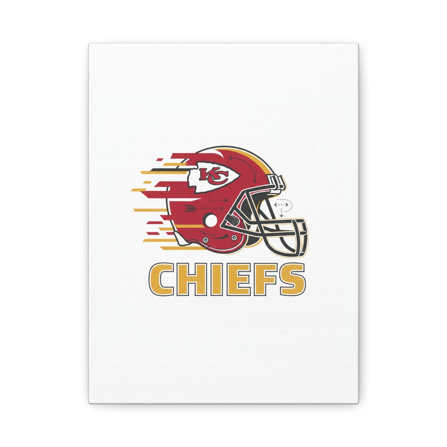 KC Chiefs Canvas  Wall Art