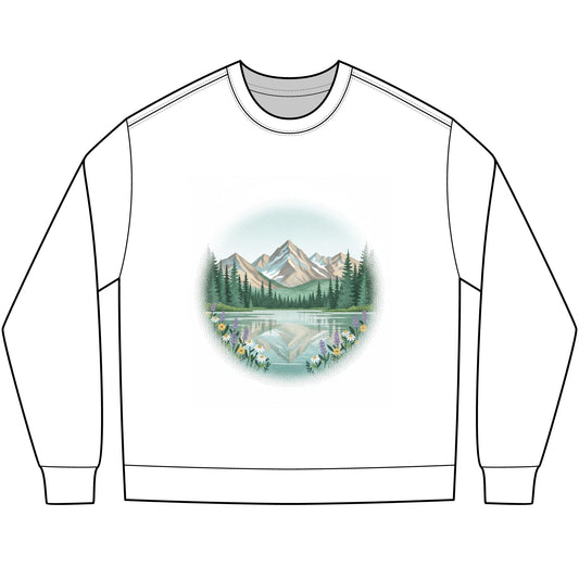 Mountain Lake Wilderness Long Sleeve Tee
