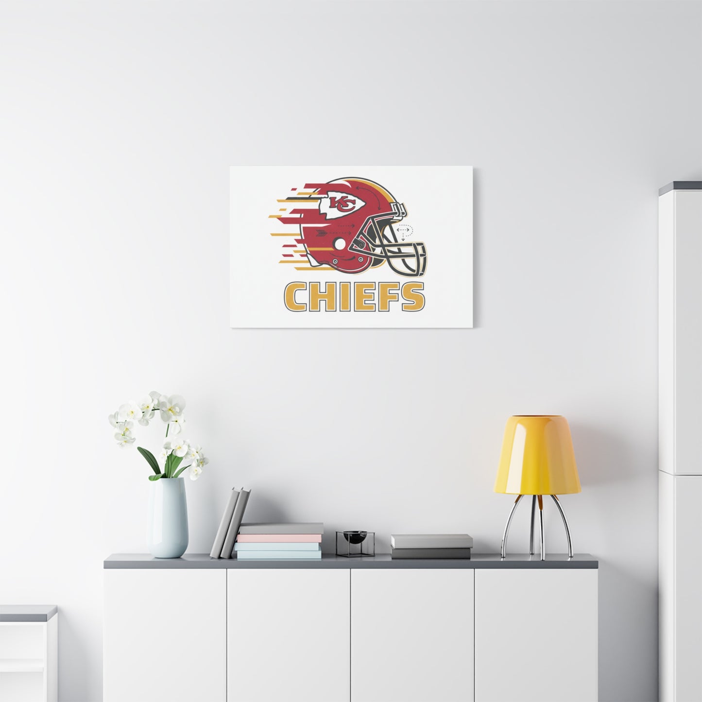 KC Chiefs Canvas  Wall Art