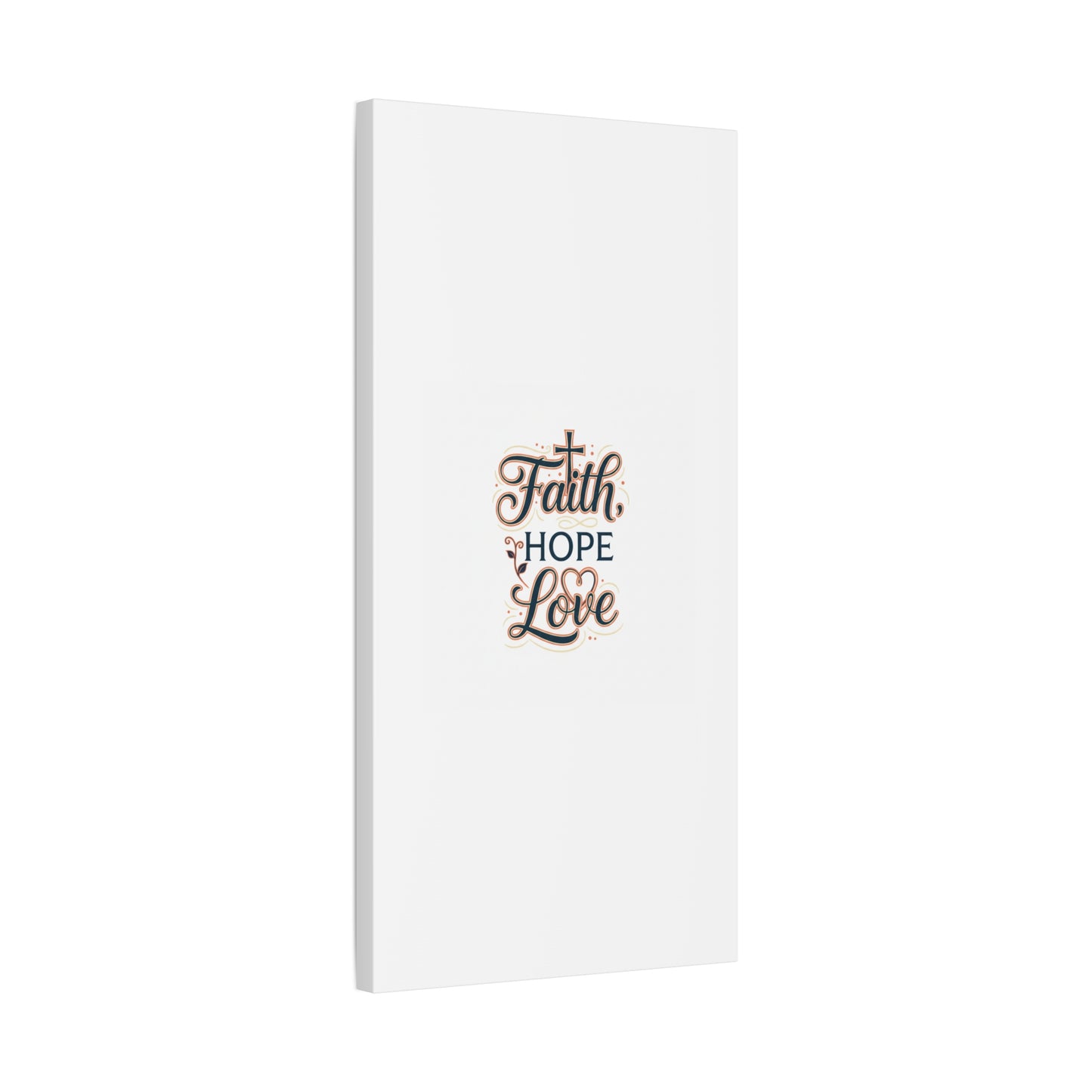 Faith Hope Love canvas, wall art