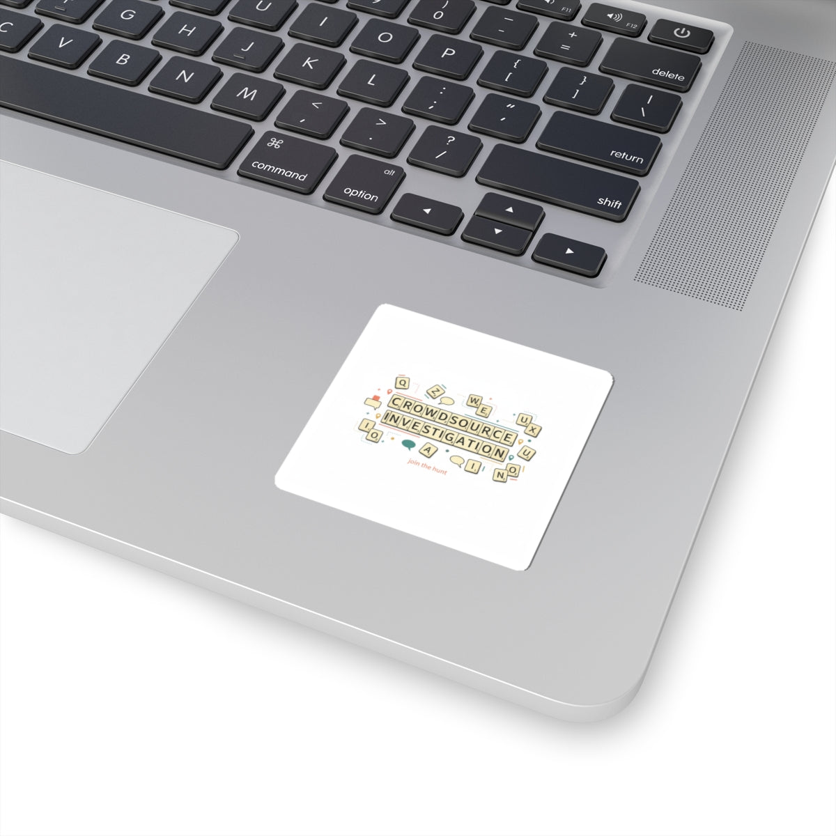 Crowdsource Investigation Sticker | Gaming Pixel UI, indie streamer meme