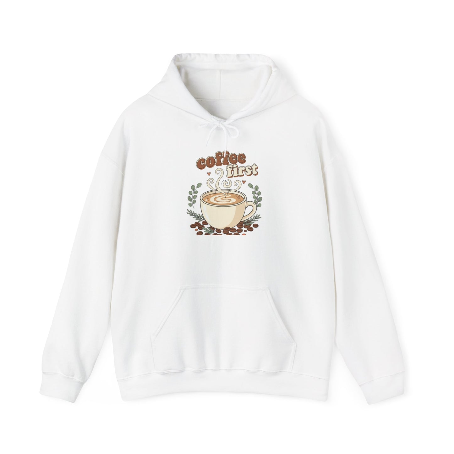 coffee first Hoodie | coffee aesthetic, espresso illustration