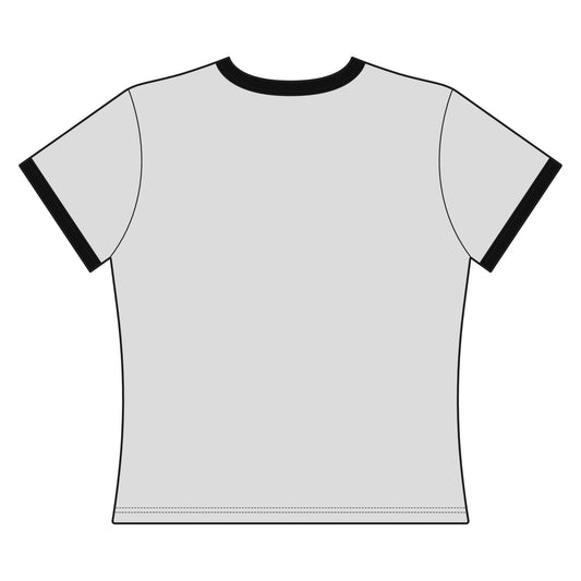 Go With the Flow Sea Turtle Ringer Tee