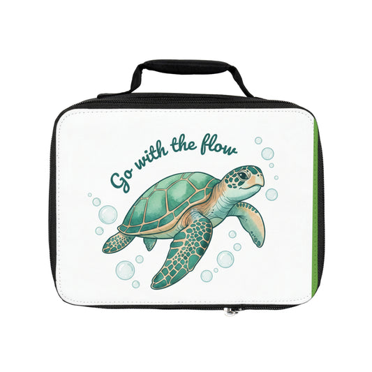 Sea Turtle Lunch Bag – "Go With the Flow" Insulated Kids Lunchbox