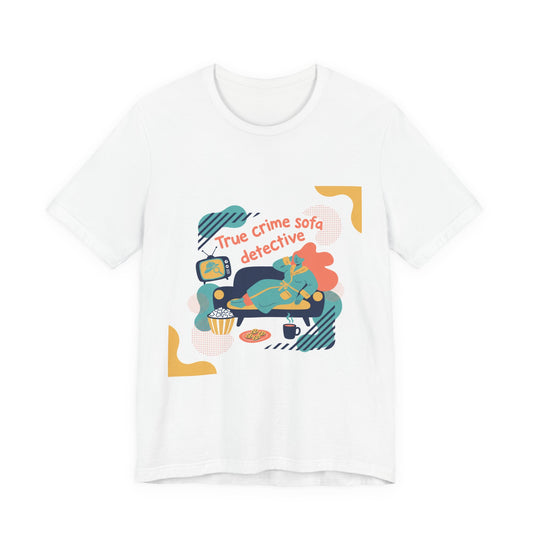 True Crime Sofa Detective Tee
