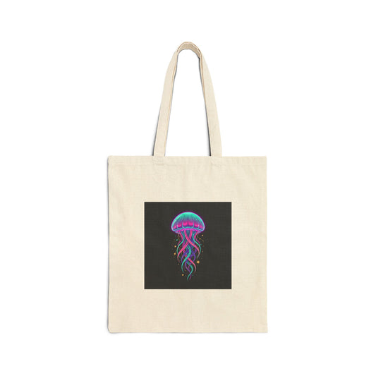 Neon Jellyfish Tote