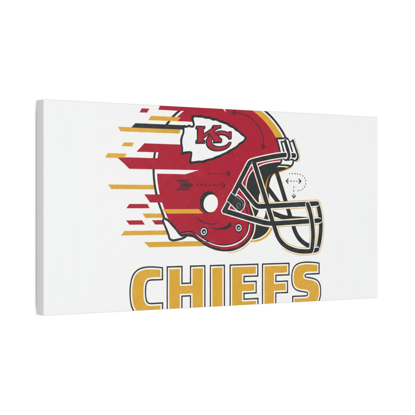KC Chiefs Canvas  Wall Art