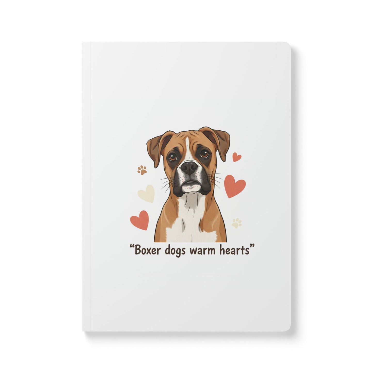 Boxer Dog ---Softcover Journal (with Inside Prints)