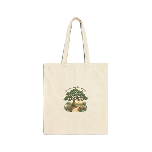Be still and Know I am God--tote