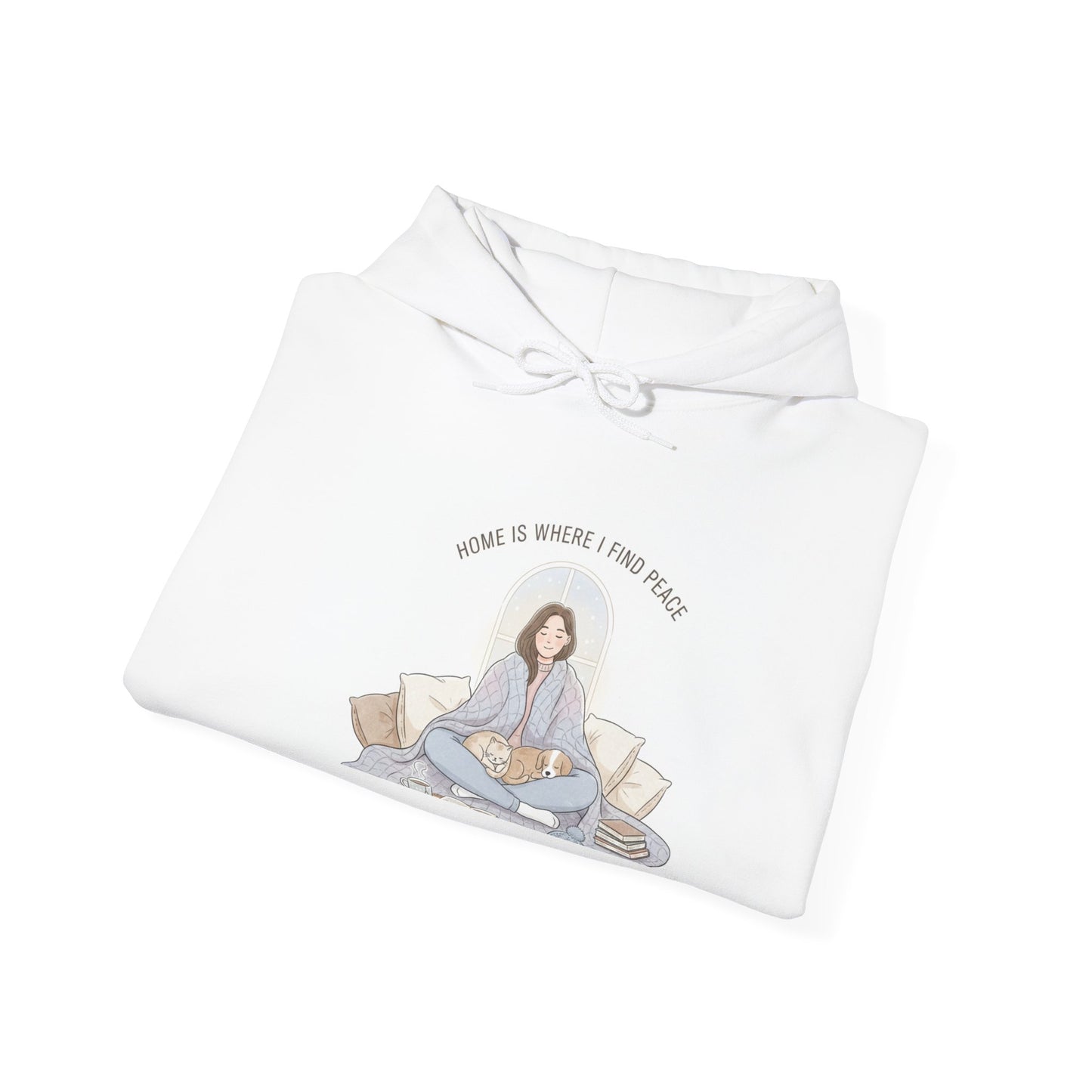 Homebody Reading Vibes Hoodie | introvert sweater, cozy winter shirt