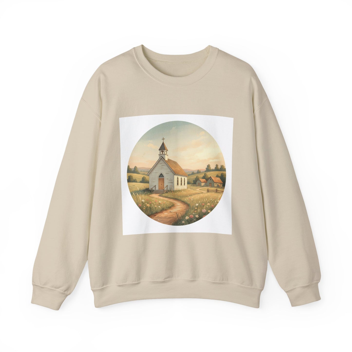 Country Church Unisex Heavy Blend™ Crewneck Sweatshirt