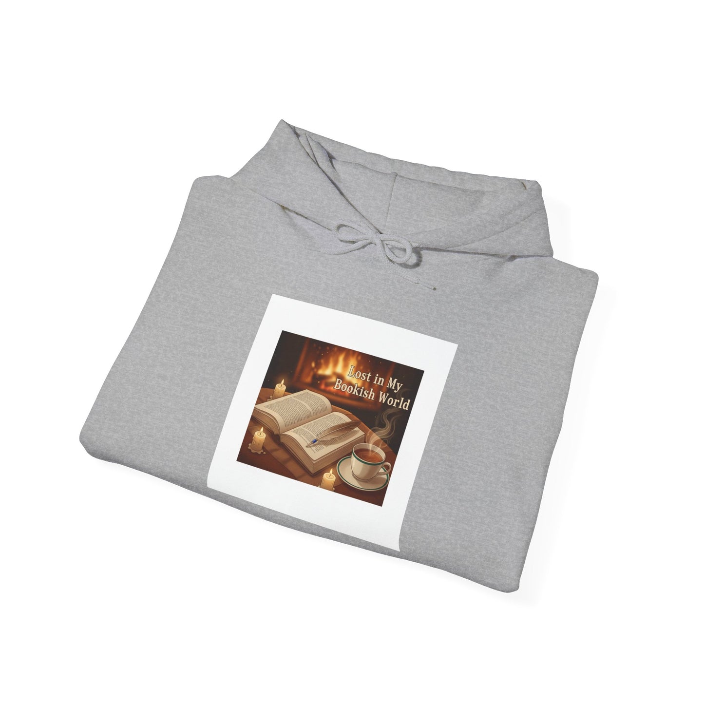 Cozy Reading Vibes Hoodie | book lover sweatshirt, library aesthetic