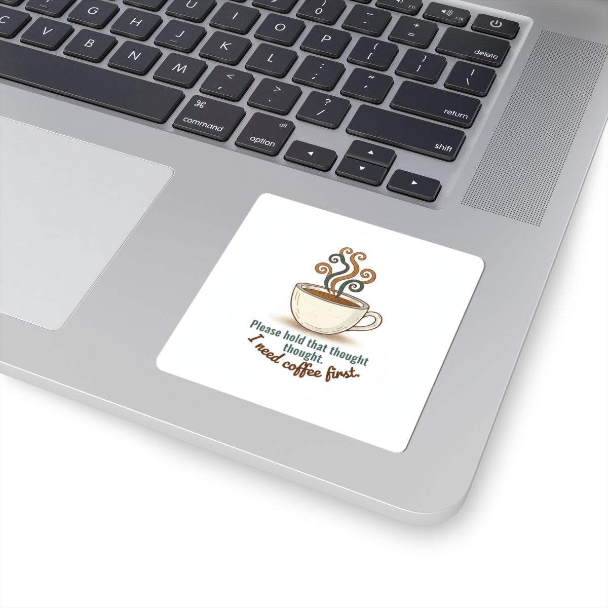 I Need Coffee First Kiss-Cut Stickers | Barista Sticker, Caffeine Crew