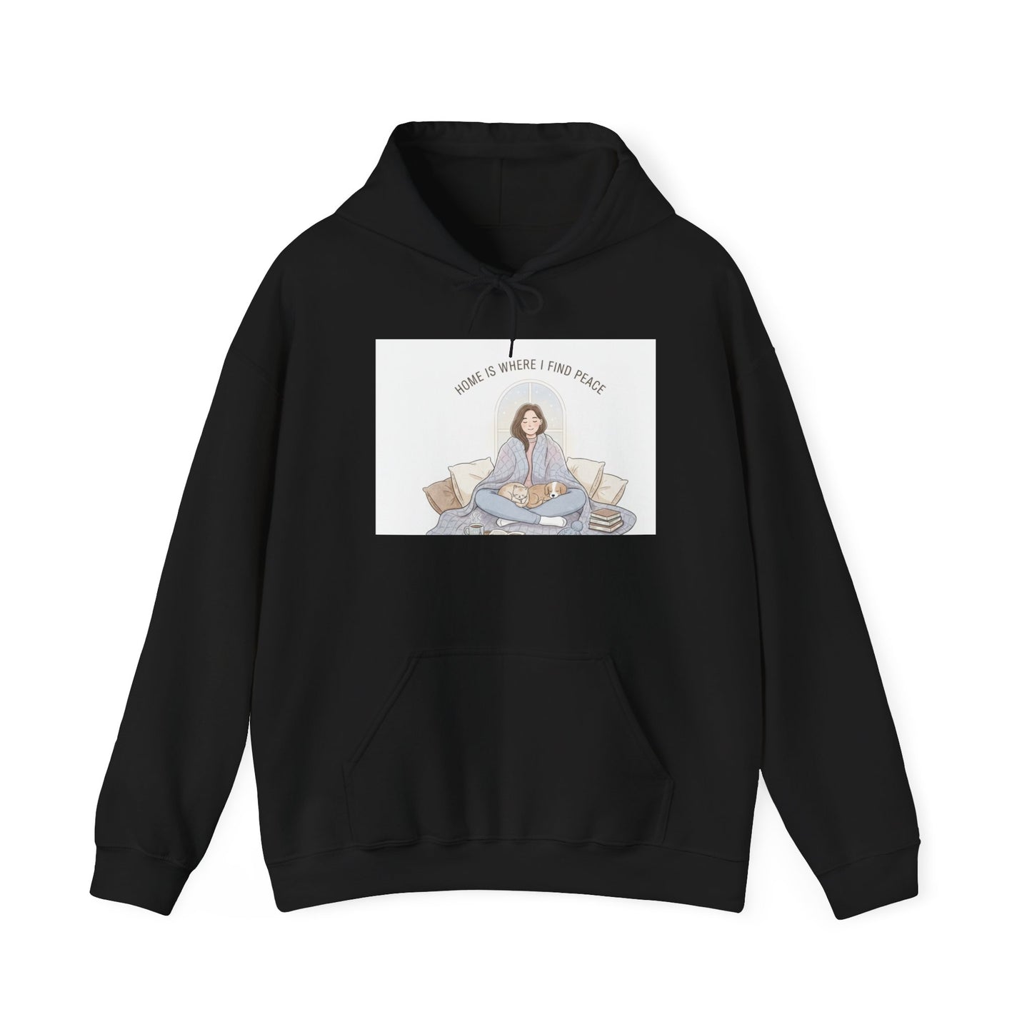 Homebody Reading Vibes Hoodie | introvert sweater, cozy winter shirt