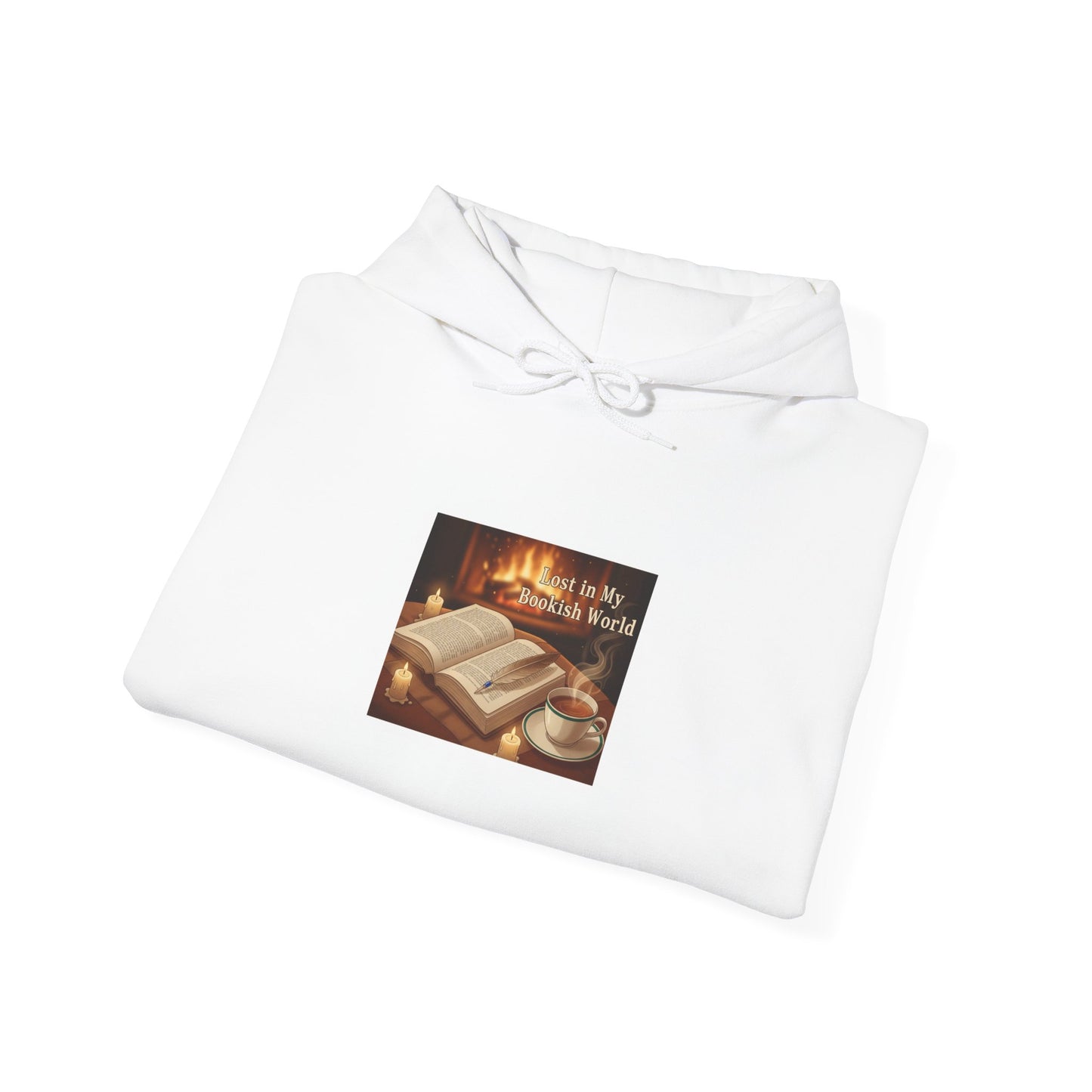 Cozy Reading Vibes Hoodie | book lover sweatshirt, library aesthetic