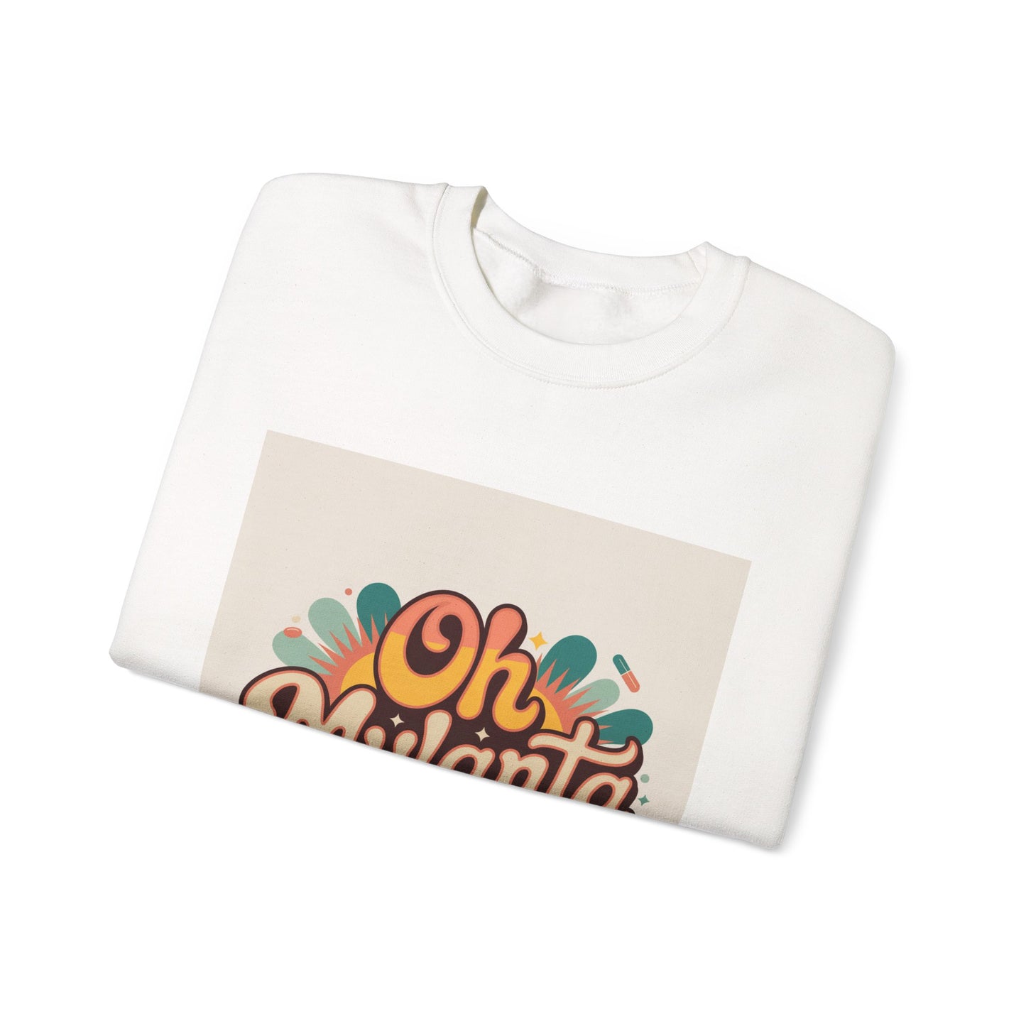 Oh Mylanta Retro Script Crewneck Sweatshirt |