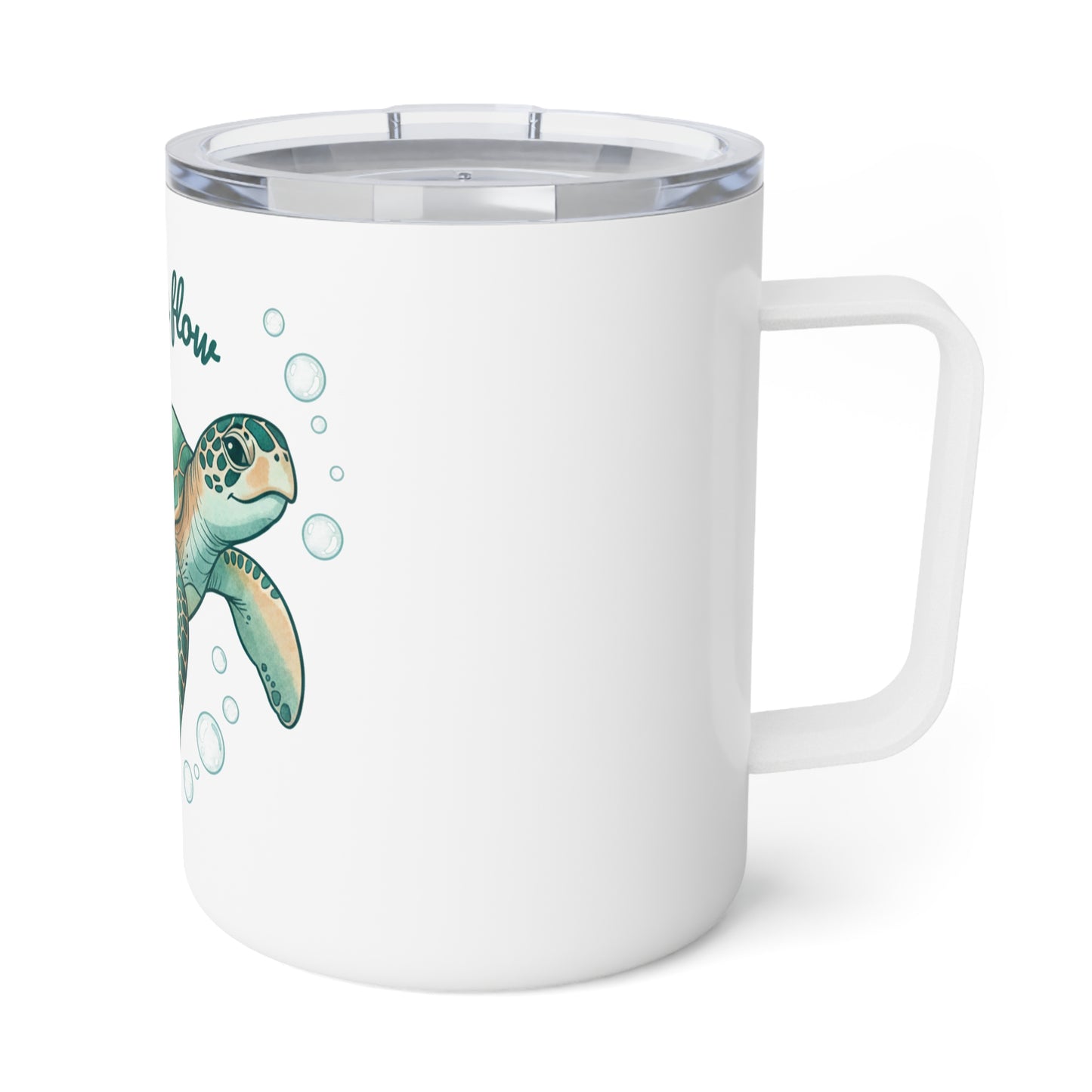 Sea turtle- Insulated Coffee Mug, 10oz