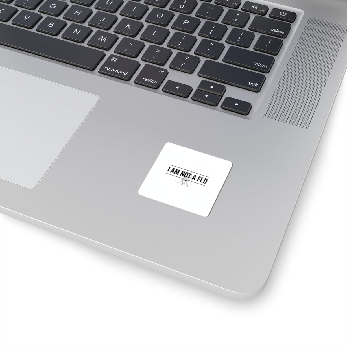 I Am Not A Fed Sticker | Sarcastic Introvert, Anxiety Humor