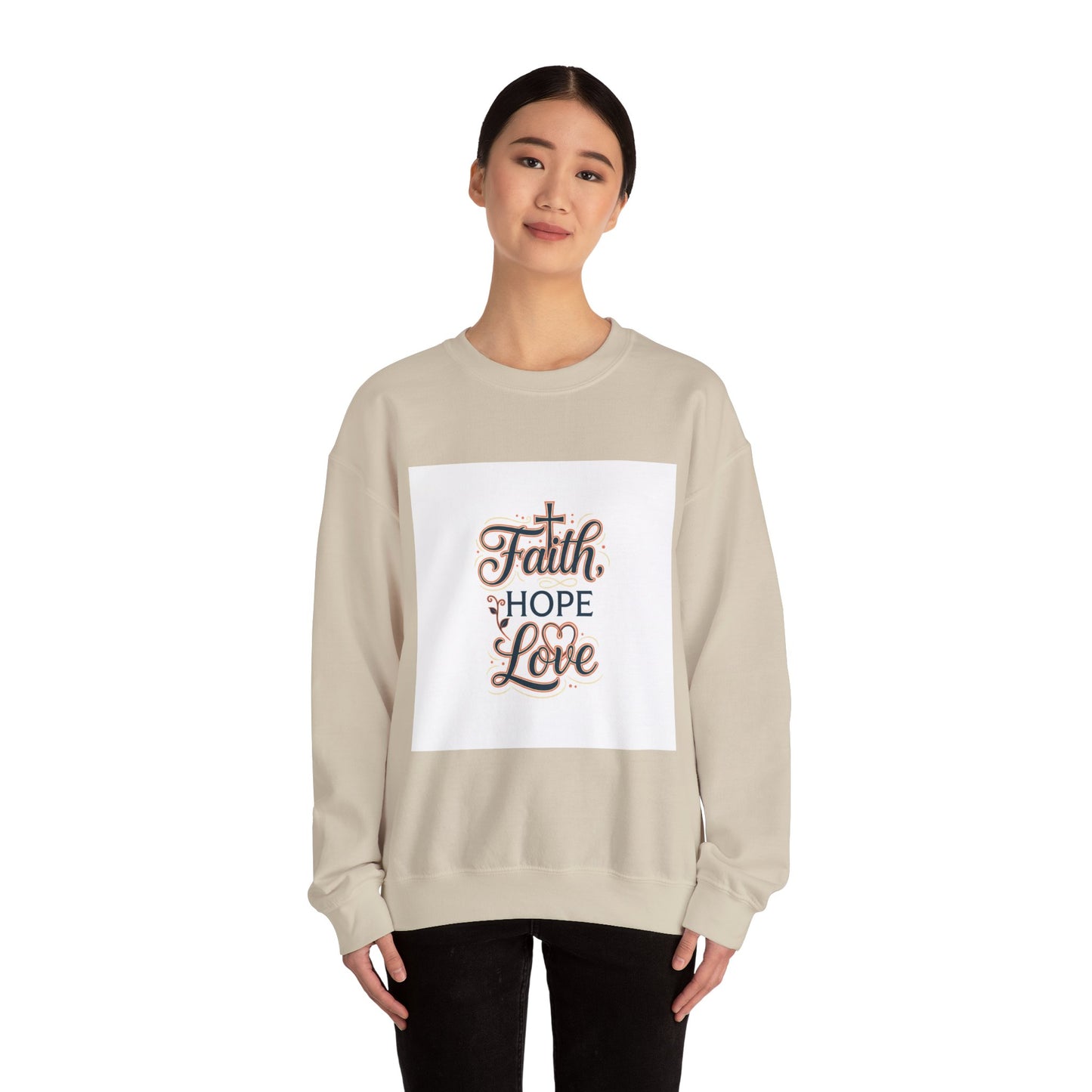 Faith Hope Love Sweatshirt