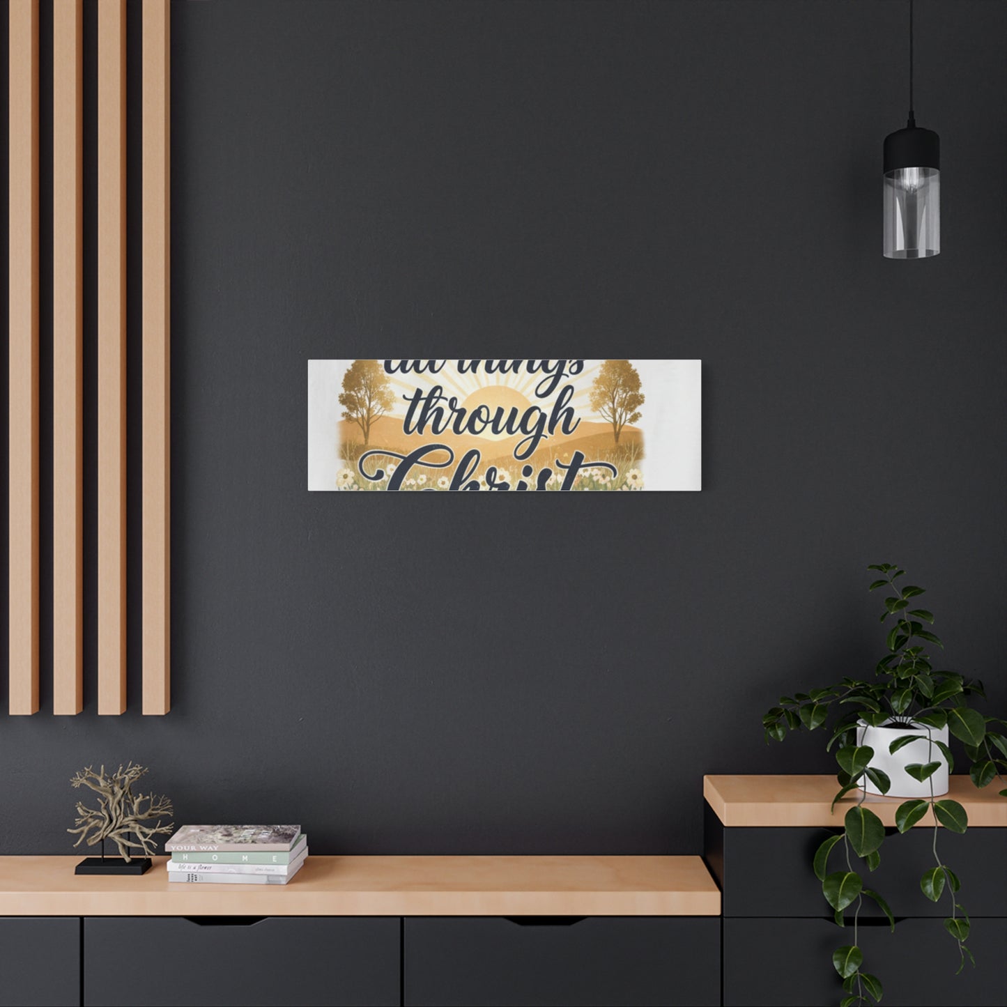 Inspirational Christian wall hanging