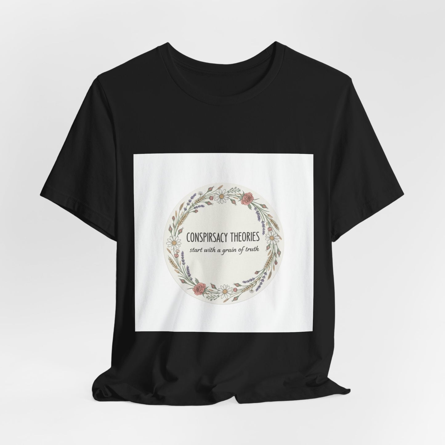 Conspiracy Theories Wreath Tee