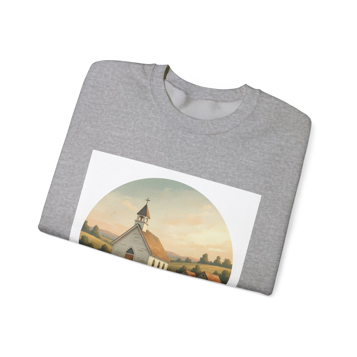 Country Church Unisex Heavy Blend™ Crewneck Sweatshirt