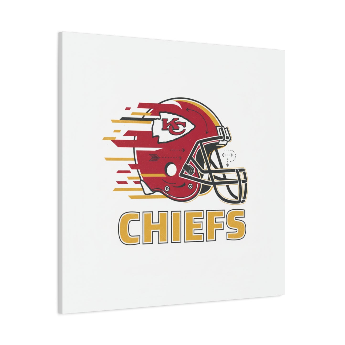 KC Chiefs Canvas  Wall Art