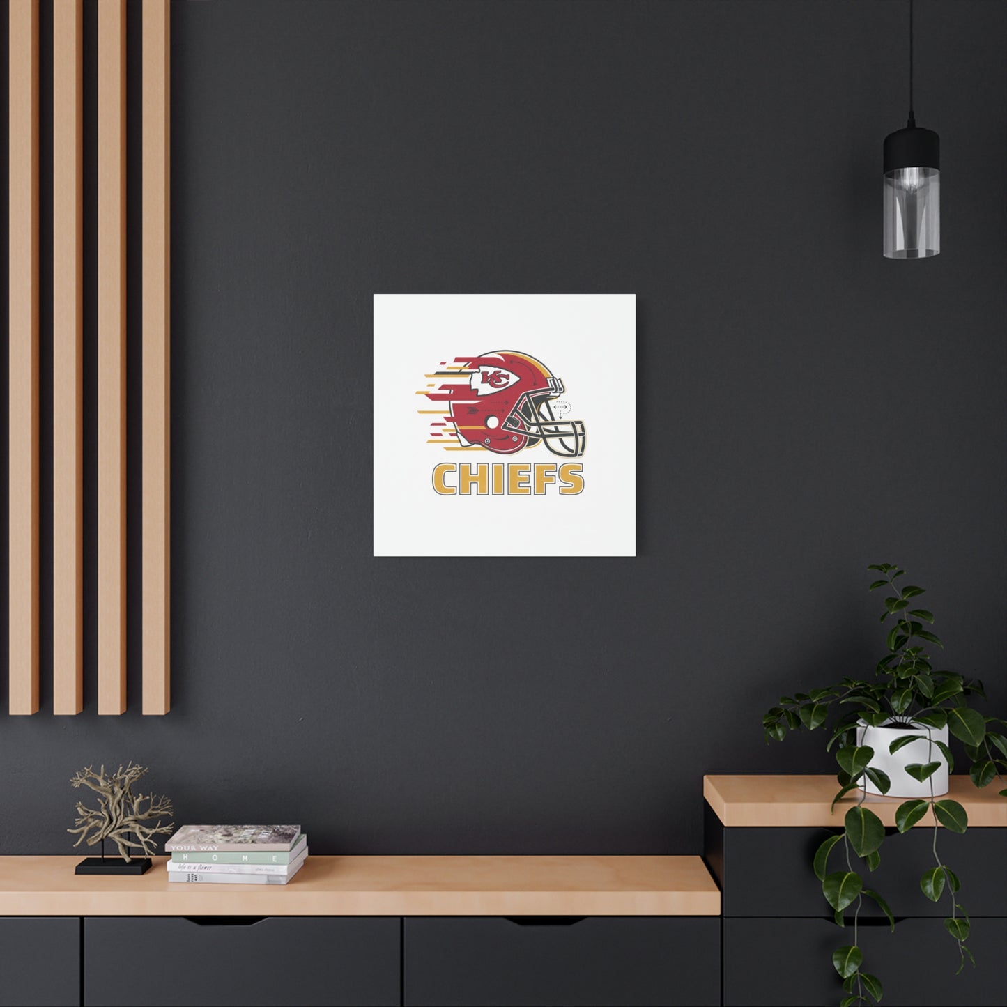 KC Chiefs Canvas  Wall Art