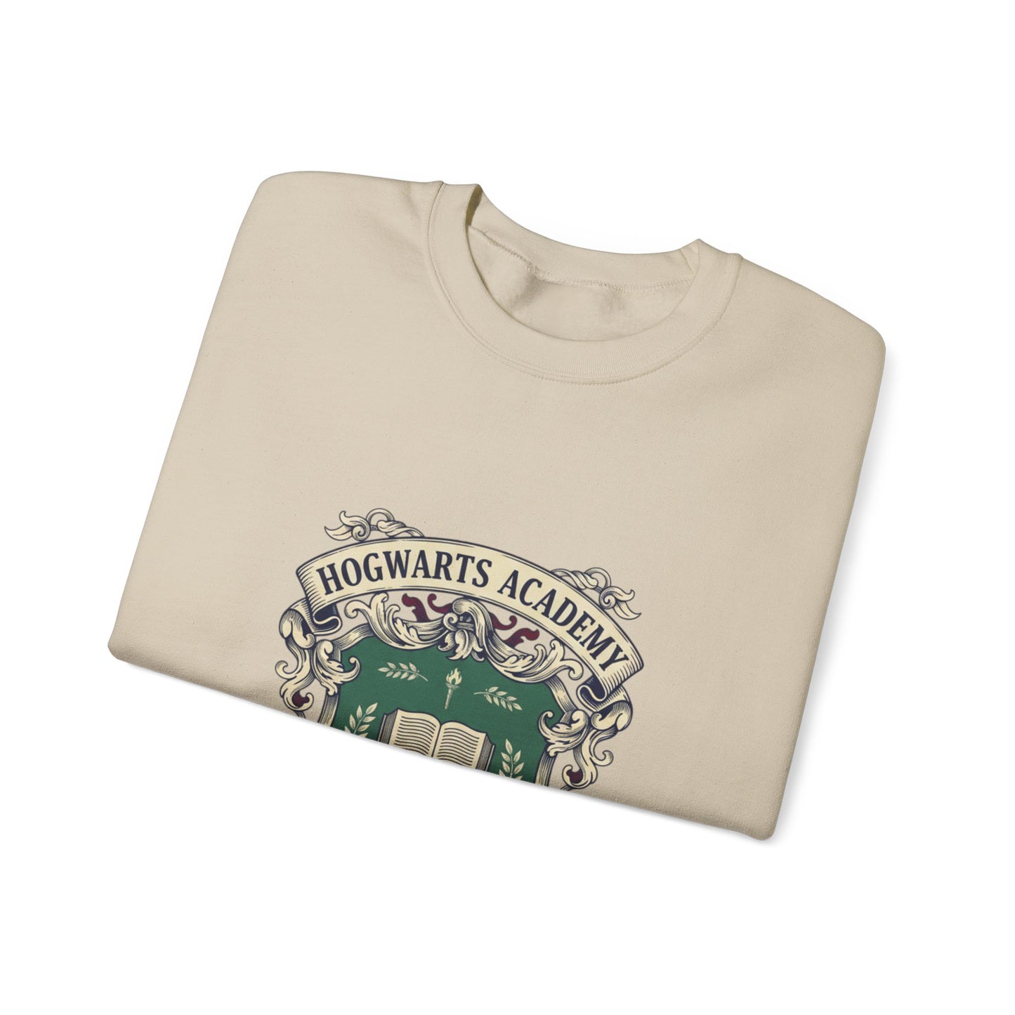 Hogwarts Ivy-Style Emblem Sweatshirt | Old Money Crest, Collegiate Club Logo
