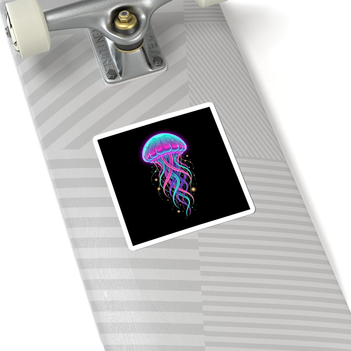 Neon Jellyfish Sticker