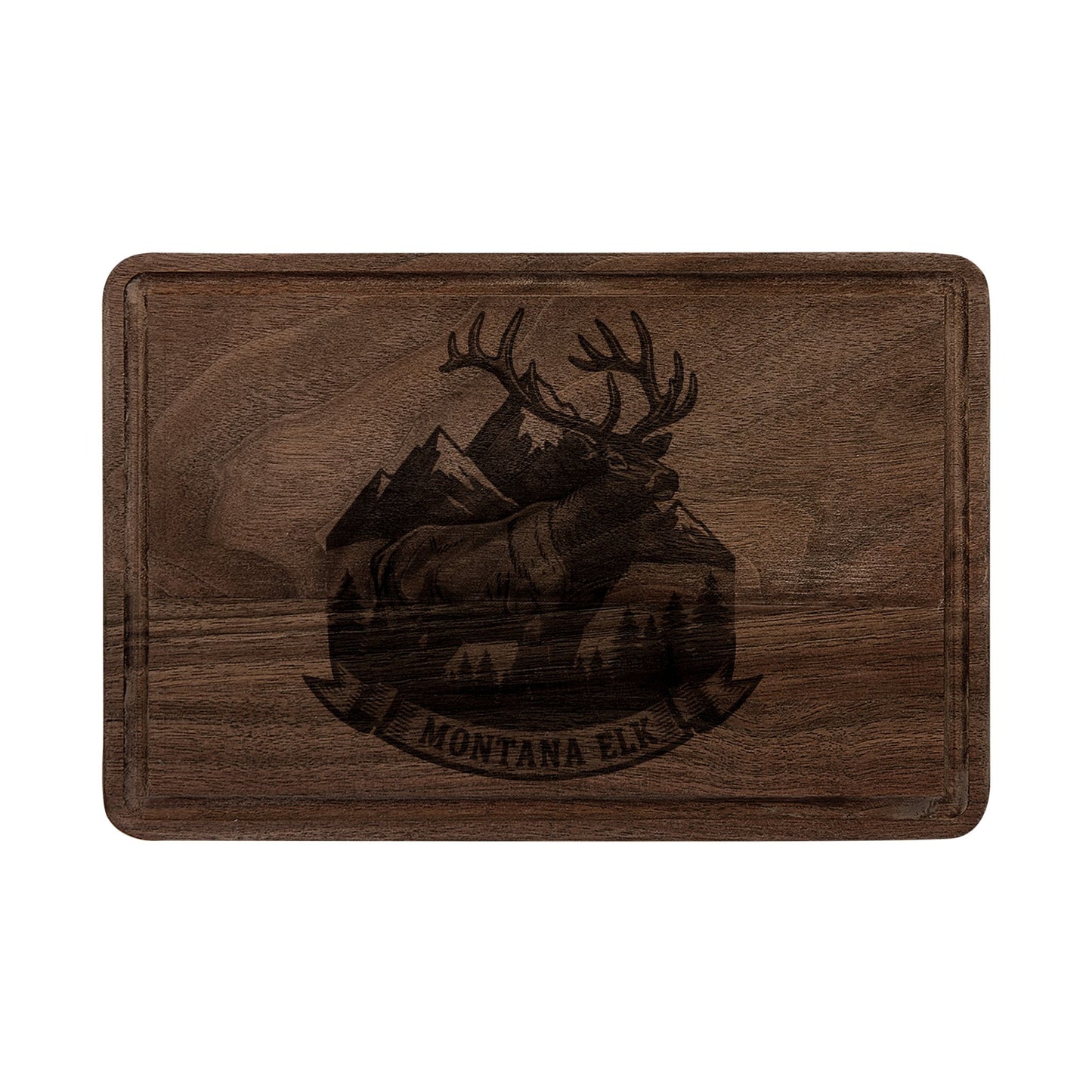 Elk Wooden Cutting Board (Engraving)